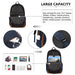 Luminous School Backpack Set – 3-in-1 Glow-in-the-Dark Bag with Laptop Compartment & Accessories - Samanta Factory