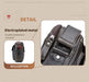 Leather Business Shoulder Bag – Soft Men’s Work Messenger Bag SF