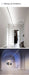 Modern Linear LED Wall Lamp – Black & White Minimalist Skyline Design - Samanta Factory