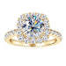 Brilliant GRA-Certified Moissanite Ring for Women with Hypoallergenic 925 Silver SF