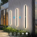 Outdoor LED Wall Light with Motion Sensor – IP65 Waterproof Aluminum Lamp for Porch, Garden, Garage, Villa - Samanta Factory