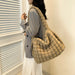 Women’s Puffer Shoulder Bag – Fashion Bubble Tote with Large Capacity - Samanta Factory