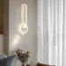 Bedside Lamp Modern Simple Creative Living Room Background Wall Stairwell Wall Lamp Nordic Network Red Corridor Wall Light - Samanta Factory
