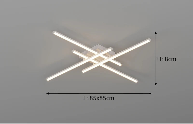 Modern LED Ceiling Light – Adjustable Dimmable Fixture for Kitchen, Bedroom, and Living Spaces - Samanta Factory