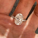 Elegant 1–4CT Moissanite Bridal ring  with 18K Gold Plating for Women SF