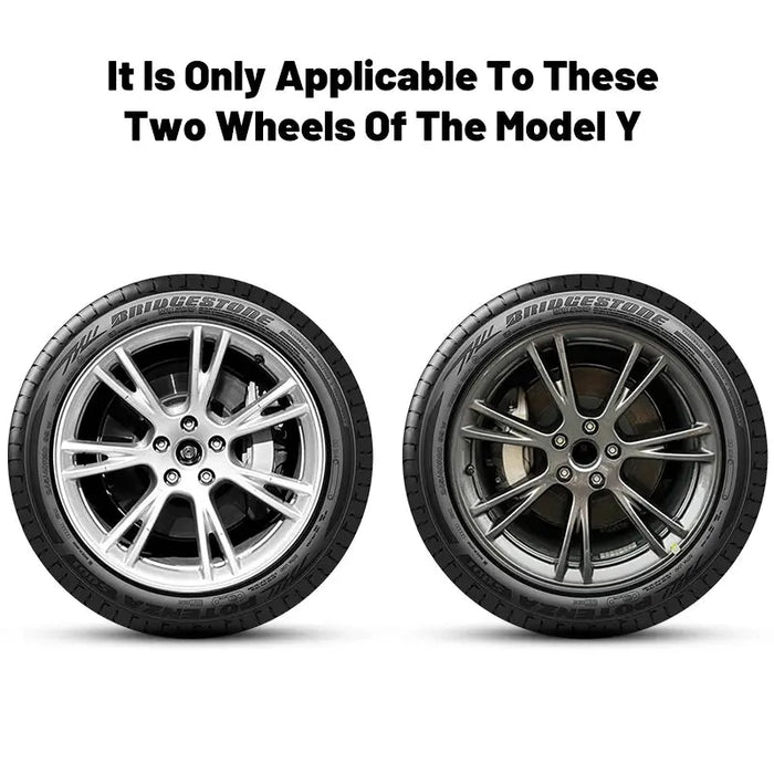4PCS 19 Inch Cyclone Style Wheel Covers for Tesla Model Y (2020-2024) Right & Left Automobile Accessories Hubcaps Replacement - Samanta Factory