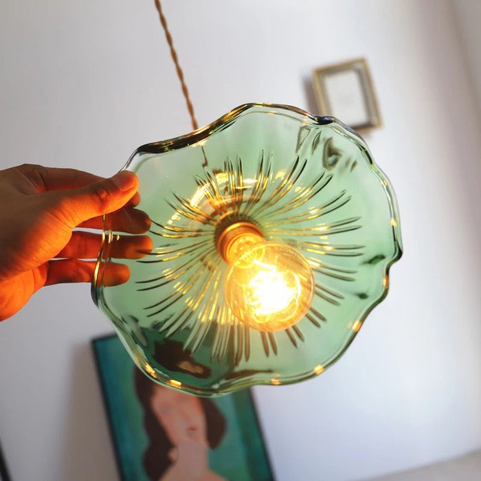 Art Deco Copper Pendant Light – Elegant Ceiling Lamp for Modern Interiors - Samanta Factory