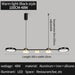 Modern Ring Pendant Light – 48W LED Chandelier with Soft Eye-Care Illumination - Samanta Factory