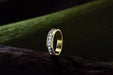 Men’s Moissanite Wedding Ring – D-Color VVS1 Sterling Silver SF