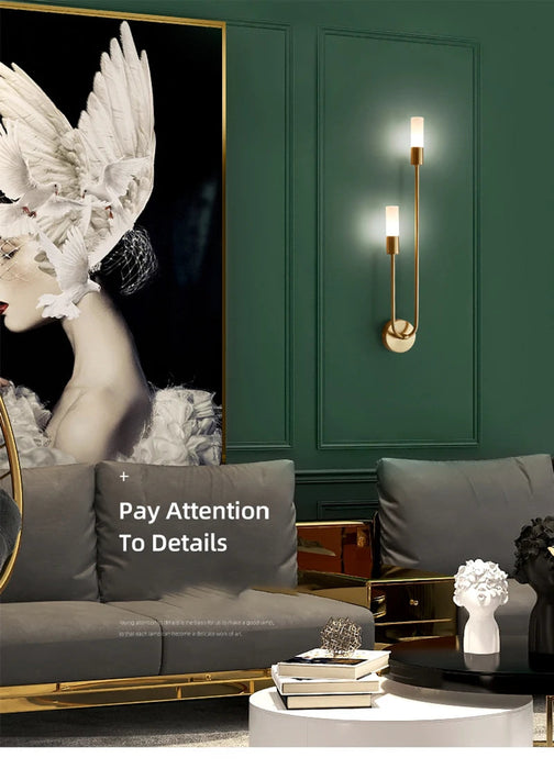 LED Wall Light – Modern Indoor Wall Sconce with 3-Colour Temperature for Bedroom & Hallway SF