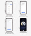 MARPOU Tuya Smart LED Ceiling Lamp Wood Grain App Voice Control Alexa/Google Remote Control Square Ceiling Lights Living Room - Samanta Factory