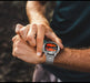 Outdoor AMOLED sports smartwatch with long battery life, Bluetooth calling, and GPS tracking