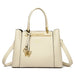 Women’s Tote Bag – Soft Microfiber Leather Casual Handbag with Zipper Closure - Samanta Factory