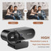 4K Webcam – Auto Focus with Built-In Microphone for PC, Laptop & Video Calls SF