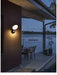Outdoor LED Wall Lamp with PIR Motion Sensor – Waterproof IP65 12W Aluminum Light for Porch & Garden - Samanta Factory