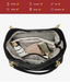 Genuine Leather Shoulder Bag – Elegant Casual Tote with Beading & Sequins for Women - Samanta Factory