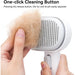 Deshedding Cat Brush – Gentle Grooming Tool for Long & Short-Haired Pets - Samanta Factory