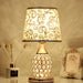 Crystal Table Lamp – Elegant Bedside Light with Polished Chrome Finish - Samanta Factory