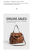 Microfiber Leather Shoulder Bag – Large Square with Lock SF