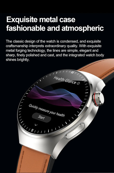 Health Smartwatch – Advanced ECG & Body Composition Analysis SF