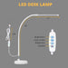 A LOOPITYS LED Desk Lamp, Swing Arm Architect Task Lamp with Long Flexible Gooseneck, 3 Color Modes, and USB Adapter - Samanta Factory