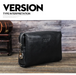 Men’s Leather Clutch Bag – Large Capacity Casual Hand Carry Bag SF