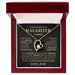 Heart Knot Pendant Necklace – Sparkling Zircon Gift for Daughters SF
