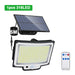 Solar Security Light – 3-Head Motion Sensor with Super Bright 348 LEDs - Samanta Factory