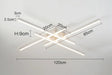 Ceiling Light – Modern Nordic Iron & Acrylic Design with LED Illumination - Samanta Factory