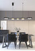 Modern Ring Pendant Light – 48W LED Chandelier with Soft Eye-Care Illumination - Samanta Factory