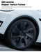 4PCS 19 Inch Cyclone Style Wheel Covers for Tesla Model Y (2020-2024) Right & Left Automobile Accessories Hubcaps Replacement - Samanta Factory