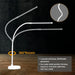 A LOOPITYS LED Desk Lamp, Swing Arm Architect Task Lamp with Long Flexible Gooseneck, 3 Color Modes, and USB Adapter - Samanta Factory