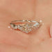 Moissanite Ring – S925 Sterling Silver 18K White Gold Plated SF