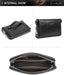 Men’s Leather Clutch Bag – Large Capacity Casual Hand Carry Bag SF