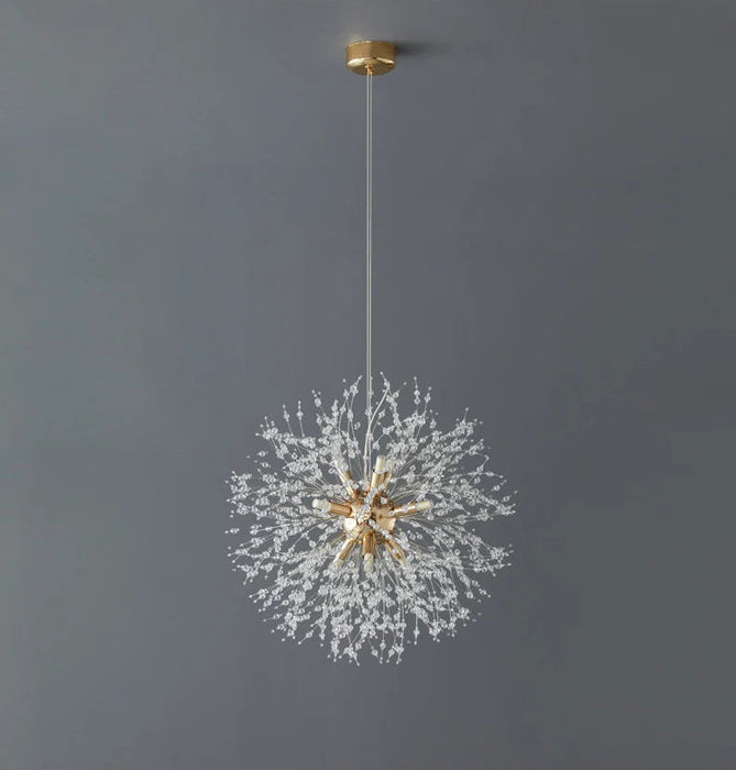 Crystal Dandelion Pendant Light – Modern LED Chandelier for Living Room, Restaurant & Bar Samanta Factory