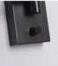 Modern Wall Lamp with Dimmable Switch – Rocker Arm Retractable LED Reading Light - Samanta Factory