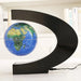 Magnetic Levitating Globe – 4-Inch Floating Earth with LED Light for Home & Office Decor - Samanta Factory