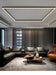 Modern LED Ceiling Light – Sleek Aluminum Design for Home Interiors - Samanta Factory