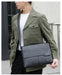 Men’s Business Satchel Bag – Slim PU Leather Shoulder Bag SF