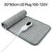 Electric Heating Pad – Adjustable 10-Level Temperature & 3-Timer Settings for Full-Body Relief - Samanta Factory