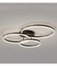 LED Ceiling Light – Art Deco Aluminum Design with Dimmable LED Bulbs - Samanta Factory