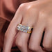 Moissanite Wedding Band – 3.26cttw Multi-Stone Sparkle SF