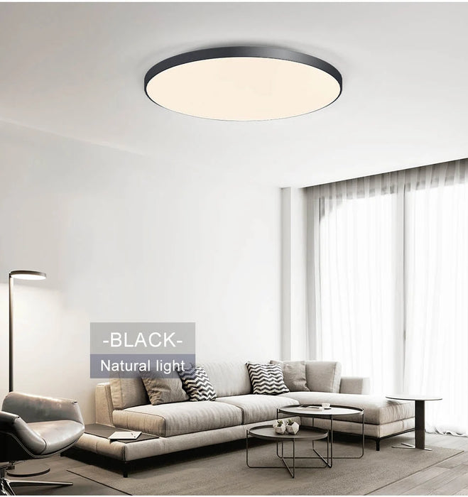 MARPOU Big Size Smart ceiling lamp led lamp for bedroom 80W ceiling lights with Remote control Dimmable led lights for room - Samanta Factory