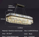 Modern Luxury LED Crystal Chandelier – Dimmable Remote-Controlled Ceiling Light - Samanta Factory
