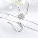 Moissanite Necklace – Full Round-Cut Sparkle in 925 Sterling Silver SF