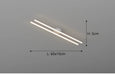 Modern LED Ceiling Light – Adjustable Dimmable Fixture for Kitchen, Bedroom, and Living Spaces - Samanta Factory