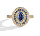 Moissanite Wedding Ring – Oval Cut D Color VVS1 Brilliance SF