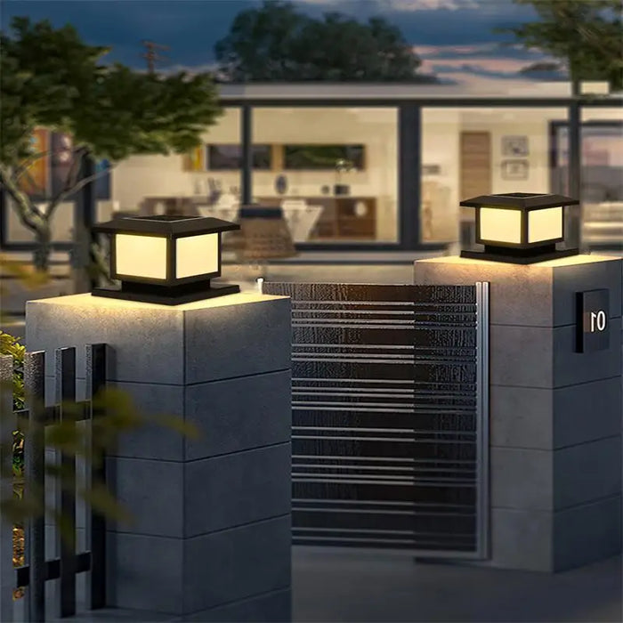 Solar LED Wall Light – Waterproof 4-Color Emergency Outdoor Lamp - Samanta Factory