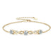 925 Sterling Silver Bracelet – D-Color Moissanite, Certified Fine Jewelry SF