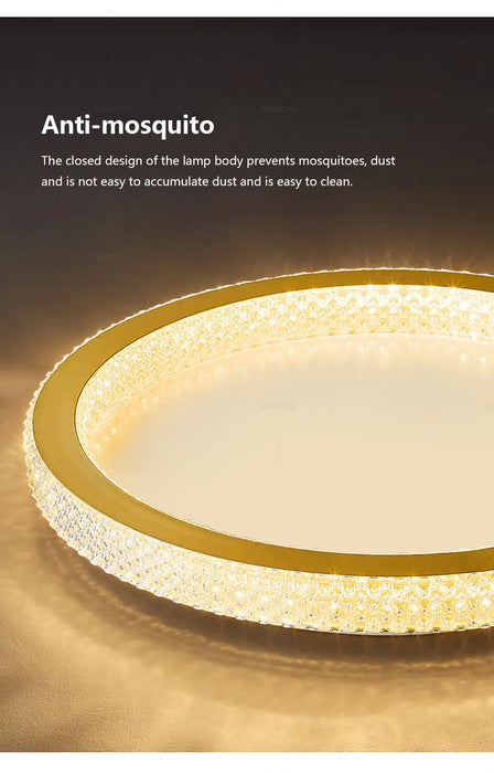 Luxury LED Ceiling Light – Modern Surface-Mounted Fixture for Living Spaces - Samanta Factory
